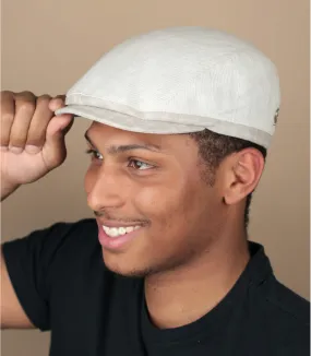 beret beige lin - Haymo écru Flechet : Headict