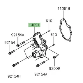 Carter de transmission Kawasaki Vulcan S (2015 et +) | Moto Shop 35