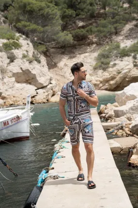 Ensemble chemise short baroque