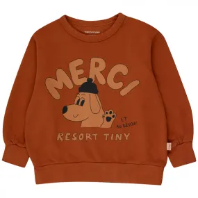 Sweatshirt merci pour enfants Tinycottons | Petites Fripouilles